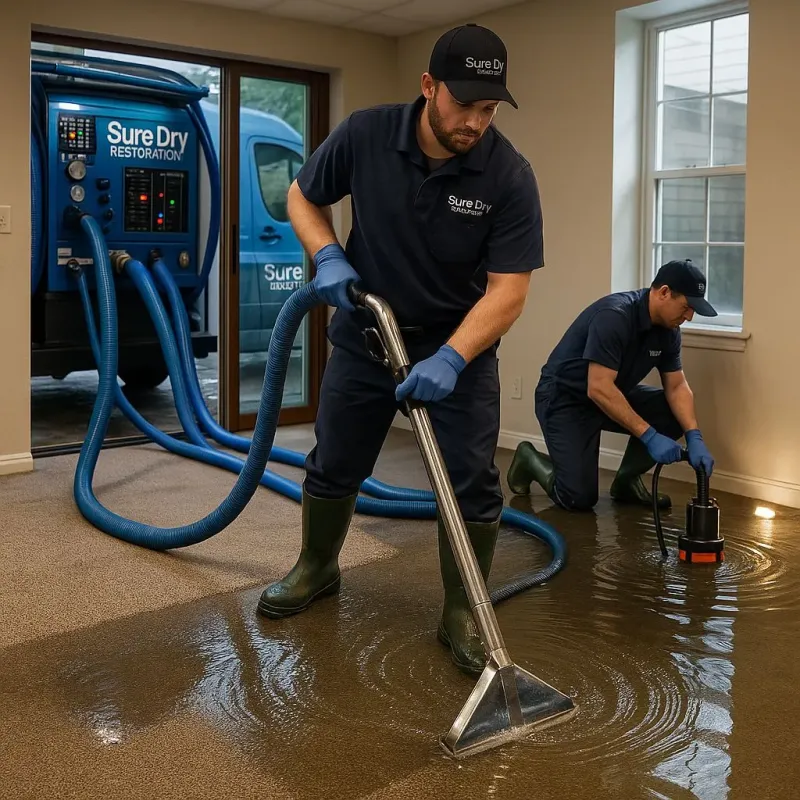 Water Extraction and Removal process in Cloverly, MD